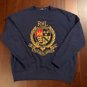 Polo Big a rest Crewneck Sweatshirt sz XL runs big